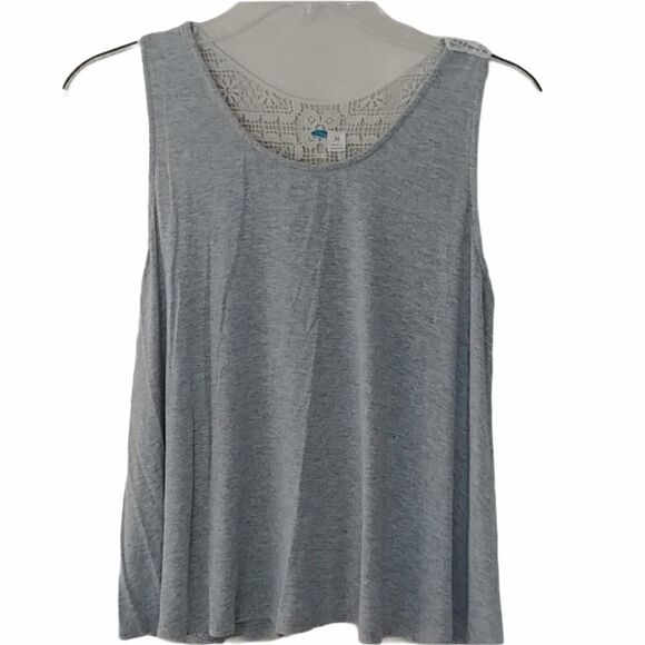 Sleeveless Gray Tank  - Picture 1 of 4